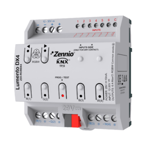 LUMENTO DX4 4 KANALIGA LED RGBW DIMMER PINGE 12-30V VOOL 220mA-1000mA