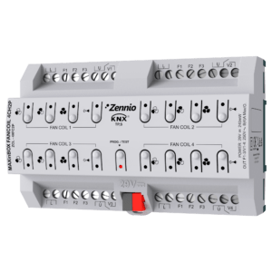 MAXINBOX FANCOIL 4CH2P 4 VÄLJUNDIT 3 ASTMELISE MOOTORI JUHTMINE + VENTIIL