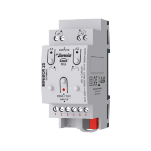 MINIBOX 25 RELEE UNIVERSAALNE 2x 16A ja 5x ANALOOG VÕI DIGITAALNE SISEND