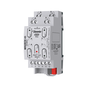 MINIBOX 45 RELEE UNIVERSAALNE 4x 16A ja 5x ANALOOG VÕI DIGITAALNE SISEND