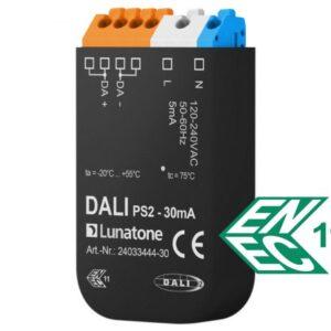 lunatone, power supply, toiteblokk, DALI, valgusti, 30mA